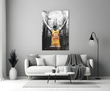 Lebron James Glass Wall Art