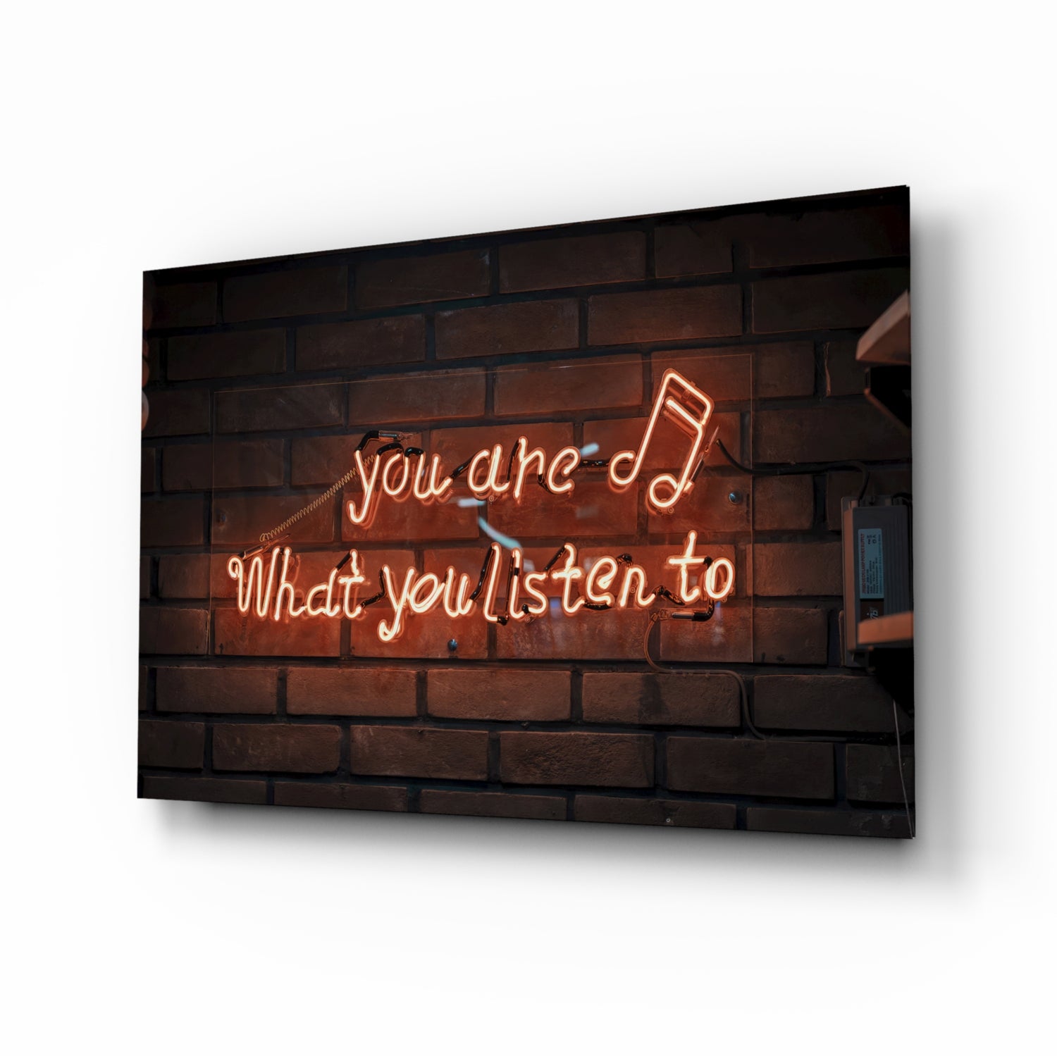 Music Glass Wall Art