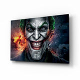 Joker Glass Wall Art