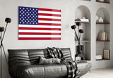 Flag of the United States Glass Wall Art