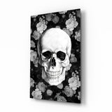 Skull Glass Wall Art