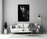 Joker Glass Wall Art