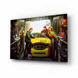 Marilyn Elvis Humphrey - Garage Glass Wall Art