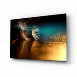 Dandelion Glass Wall Art