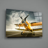 Aircraft Glass Wall Art