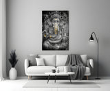 Ganesha Glass Wall Art