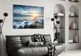 Sunset Glass Wall Art