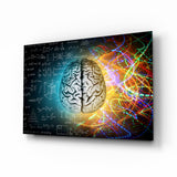 Brain Glass Wall Art