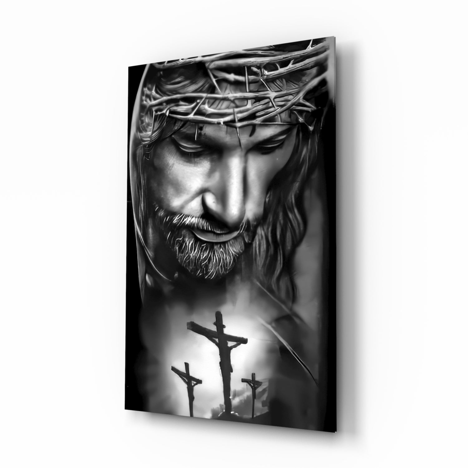 Jesus Glass Wall Art