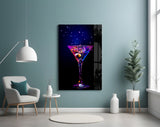 Coctail Glass Wall Art