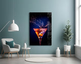 Coctail Glass Wall Art