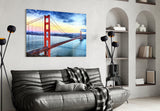 Golden Gate Bridge Glass Wall Art