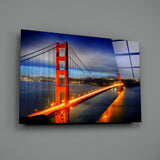 Golden Gate Bridge Glass Wall Art