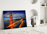 Golden Gate Bridge Glass Wall Art