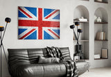 Flag of the United Kingdom Glass Wall Art