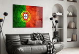 Flag of Portugal Glass Wall Art