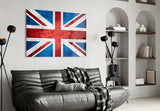 Flag of the United Kingdom Glass Wall Art