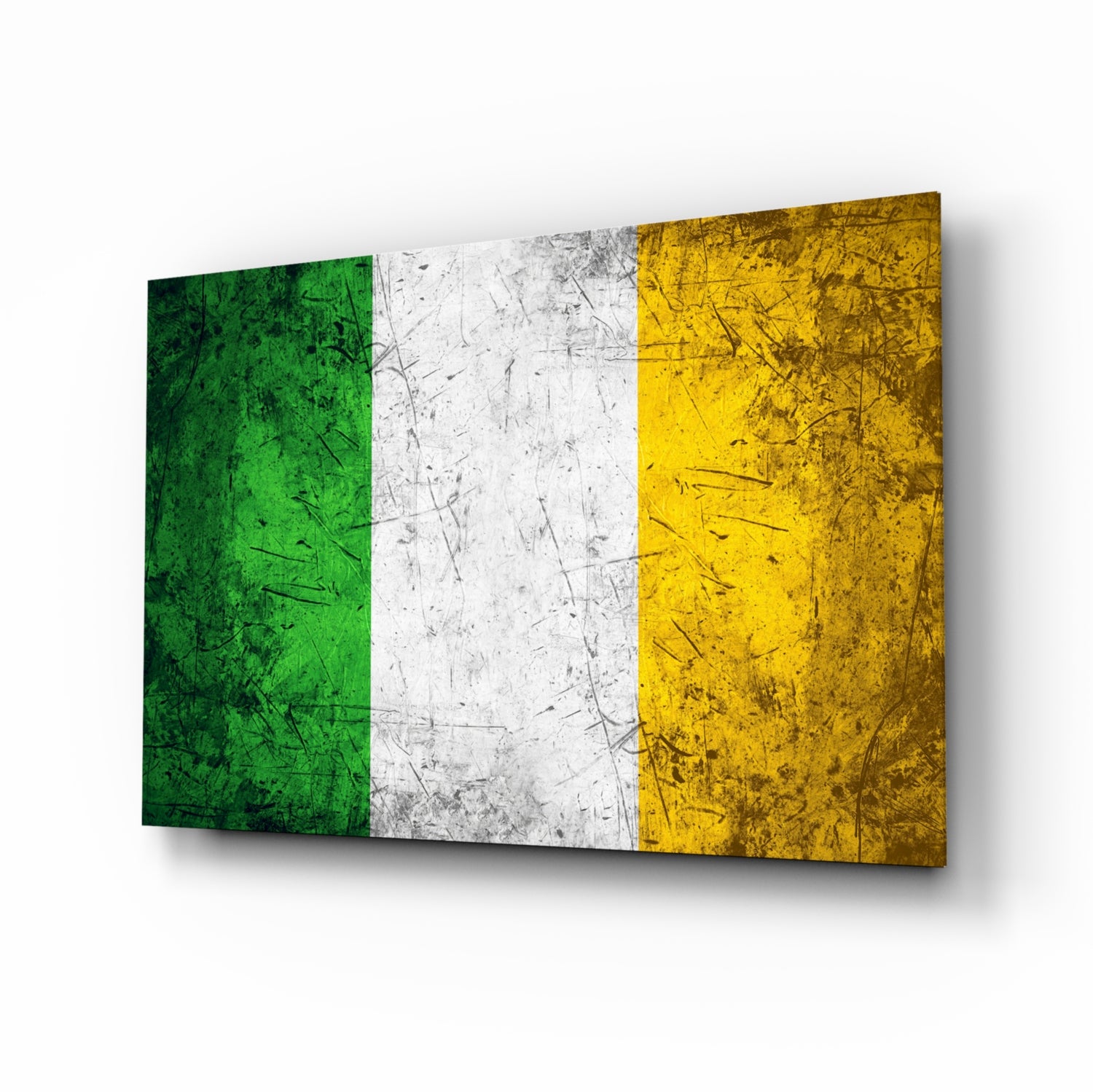 Flag of Ireland Glass Wall Art