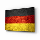 Flag of Germany Glass Wall Art