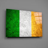 Flag of Ireland Glass Wall Art