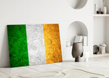 Flag of Ireland Glass Wall Art