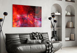 Galaxy Glass Wall Art