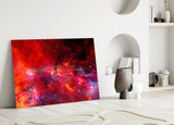 Galaxy Glass Wall Art