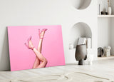 The Art Of Pink Glass Wall Art