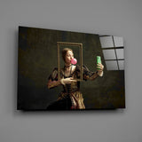 New Generation Mona Lisa Glass Wall Art