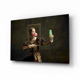 New Generation Mona Lisa Glass Wall Art