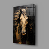 Horse Art Glass Wall Art