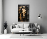 Horse Art Glass Wall Art