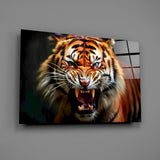 Tiger Glass Wall Art