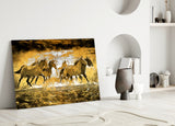 Horse Art Glass Wall Art