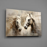 Horse Art Glass Wall Art