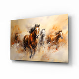 Horse Art Glass Wall Art