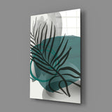 Autumn Green Glass Wall Art | Insigne Art Design