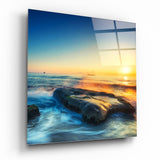 Sunset Glass Wall Art