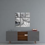 Flower Glass Wall Art