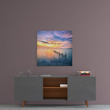 Sunset Glass Wall Art