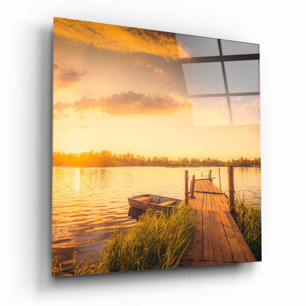 Dock Glass Wall Art