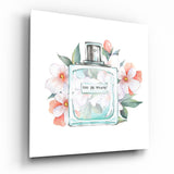 Eau De Toilette Glass Wall Art