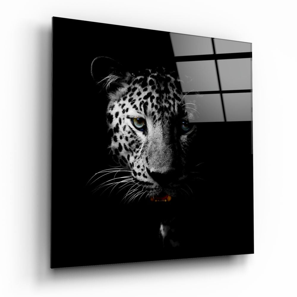 Leopard Glass Wall Art