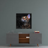 Kitten Glass Wall Art