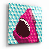 Shark Glass Wall Art