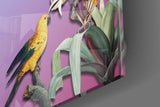 Parrot Glass Wall Art