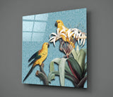 Parrot Glass Wall Art