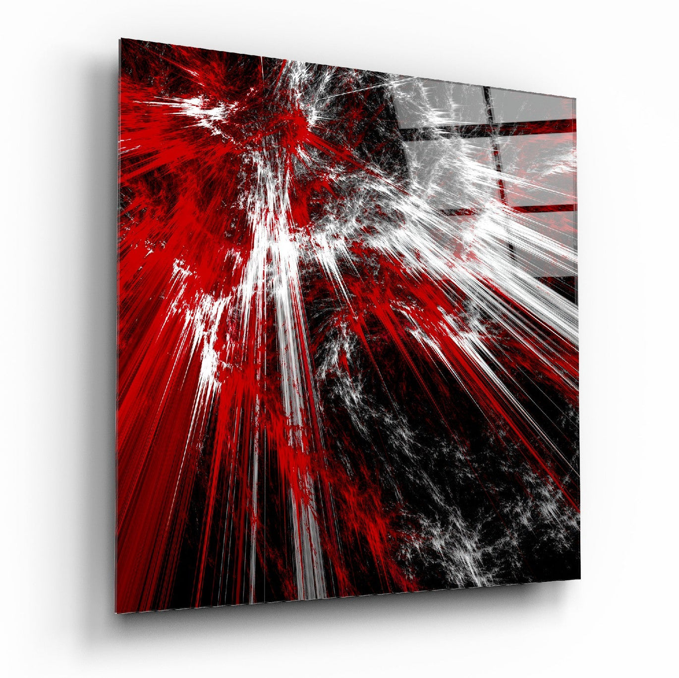 AbstractMan outlet Glass Wall Art