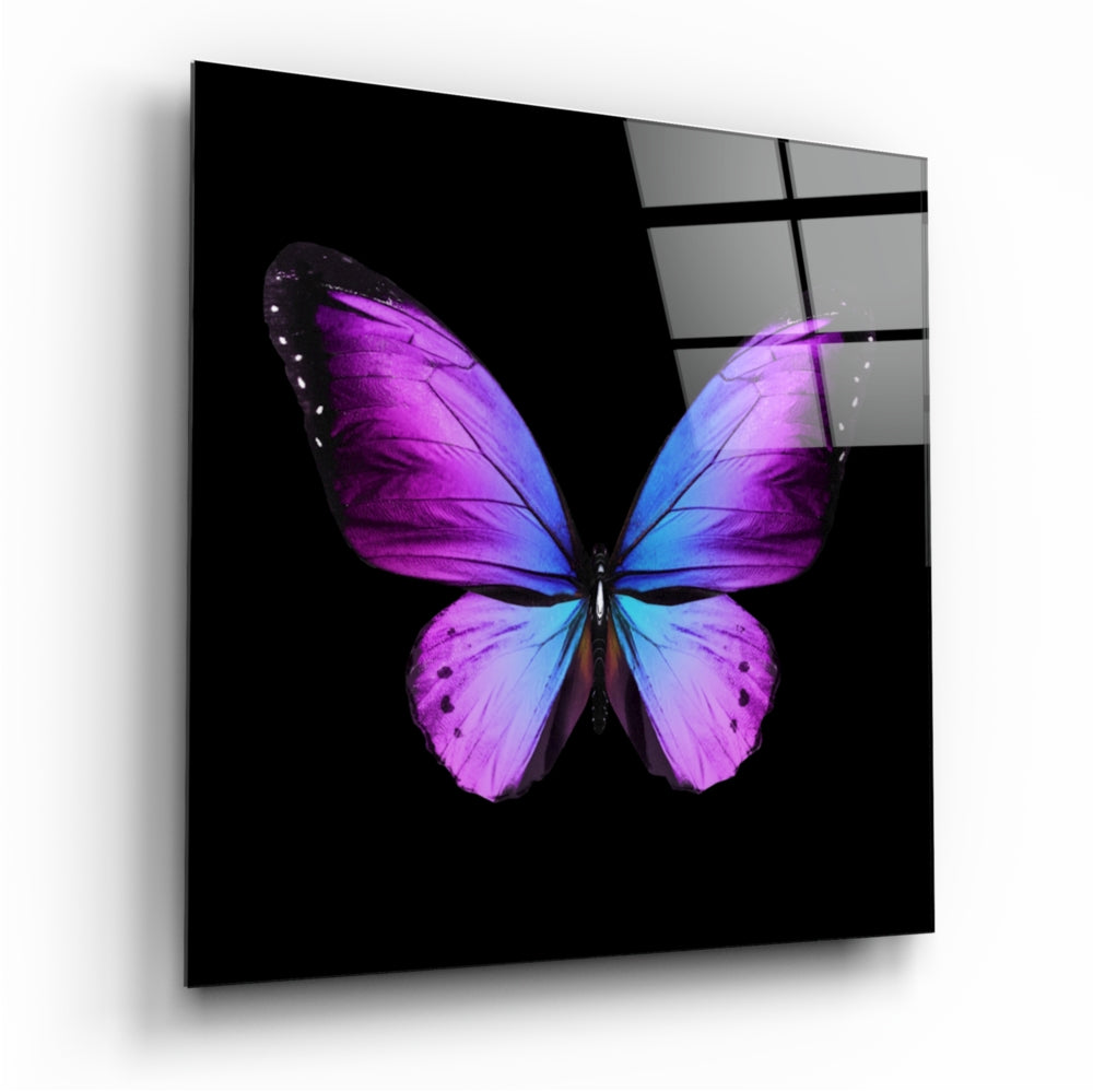 The Elegance of the Butterfly Glass Wall Art