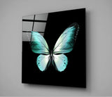 The Elegance of the Butterfly Glass Wall Art